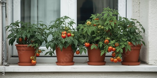 Tomato Plants Displaying Ri...