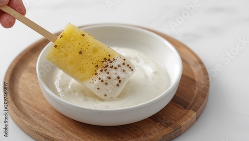 Ice Cream Bar with Pineappl...