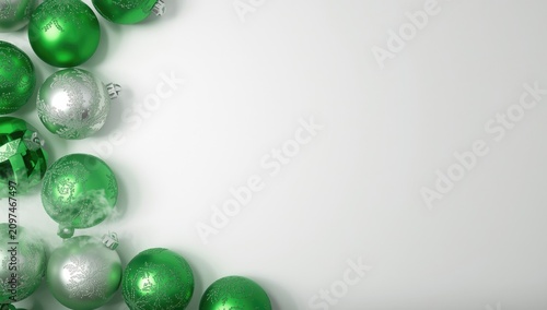 Green and Silver Christmas ...