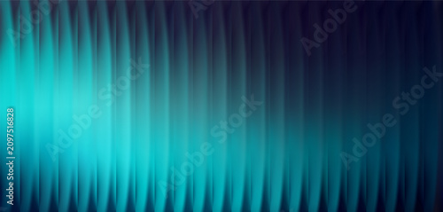 Vector Colorful Blurred Blue Gradient background. Ribbed glass texture. Pastel Gradient bg. Glossy Ripple Stripes