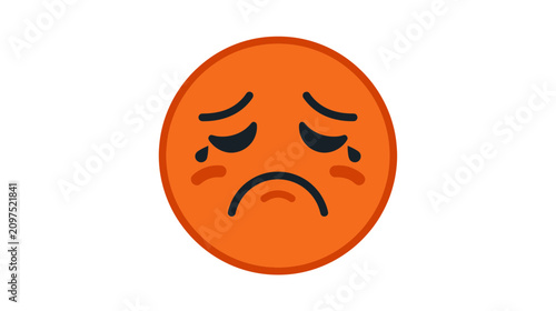 Foto Sad Emoji Crying Tears of Sadness