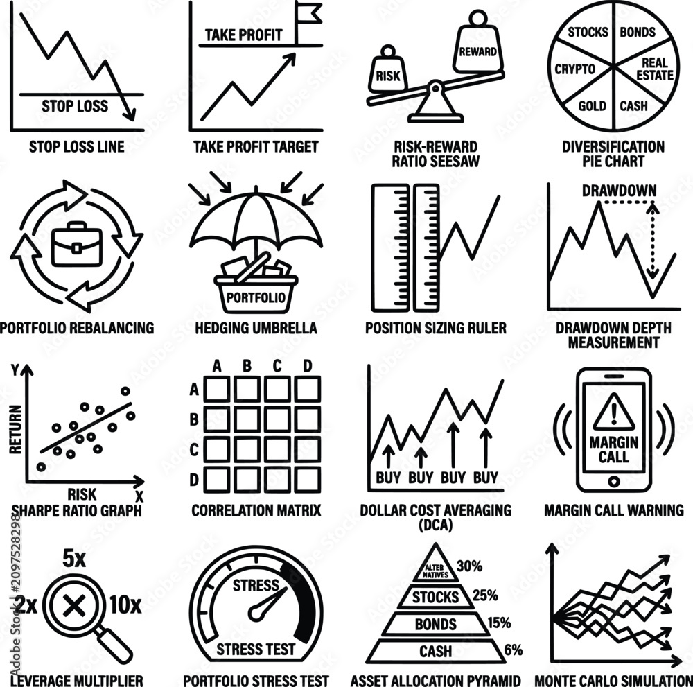 Fototapeta premium Finance trading