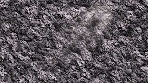 Tableau sur toile dark grunge stone rock surface rough distressed texture abstract background