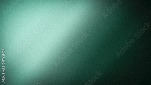 Fotografía Dark green mint green teal grainy gradient abstract blur texture backdrop wallpa