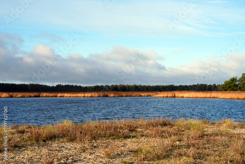 Obraz na płótnie See, Bucht, Darßer Ort, Naturschutzgebiet, Nationalpark Vorpommersche Boddenland