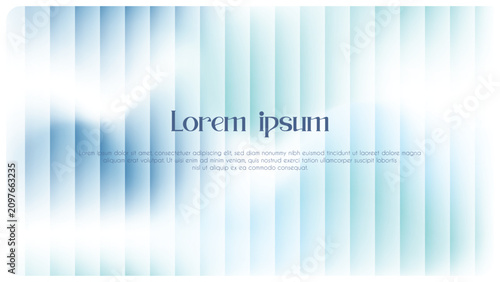 Blue Gradient Abstract Background with Soft Vertical Stripes and Elegant Minimal Design for Modern Digital Banner, Website Header, Presentation, and Creative Branding
