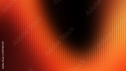 Fotografi Abstract fiery orange red gradient background with glass ripple texture, glowing