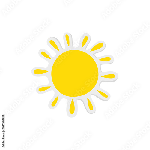 summer beach stickers