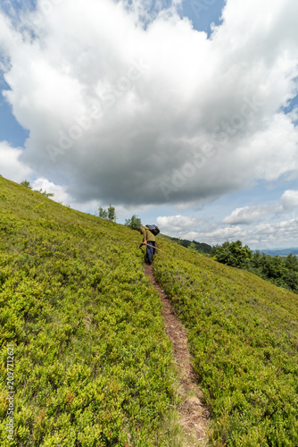 Mountain Trail Through Borzhava Valley in the Carpathians ? Summer