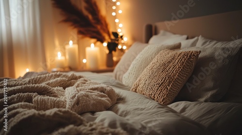 Cozy bedroom scene