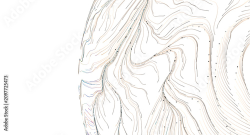 Detailed abstract pattern o...
