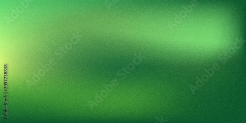 Printgrainy green gradient abstract background with noise