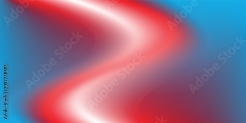 Cuadro en lienzo Monochrome background, blue and red coarse sand texture. vector