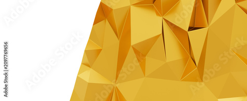 Golden geometric texture wi...