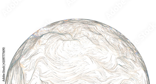 Abstract visualization of f...