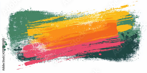 Abstract Colorful Rainbow Watercolor Background with Artistic Paint Splash Grunge Texture Brush Ink Stains on Paper Vector Illustration Design Backdrop