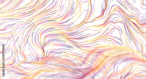Intricate pattern of swirli...