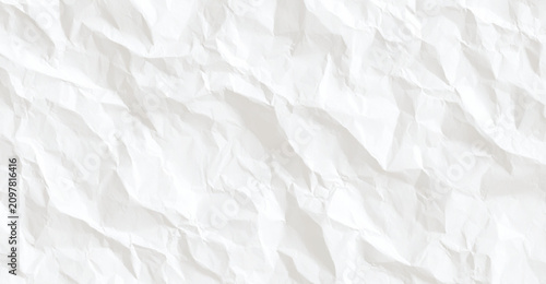 Photos A close up view of a white sheet of paper that has been crumpled into a ball and