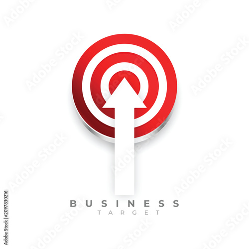 Business Target Goal Dartboard Background For Corporate Inspiration