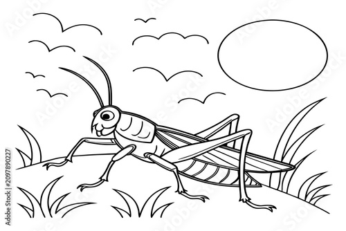 coloring page line art the halloween honey bee animal black vector