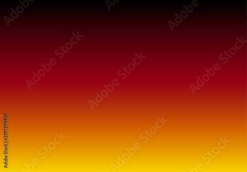 Foto Extreme heatwave background with red orange and black apocalyptic sky gradient