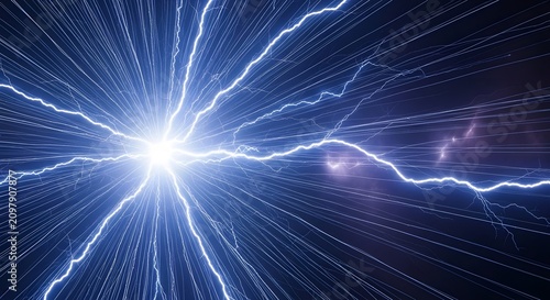 Electricity energy lightening stormy weather.