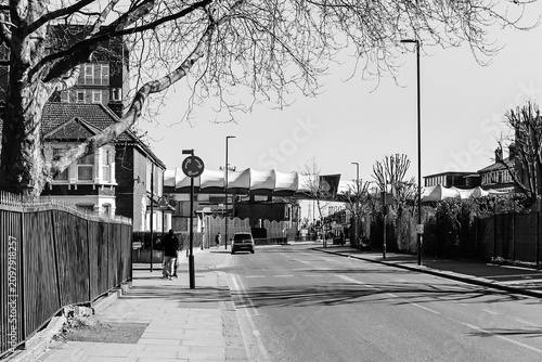 old street in the city, London, United Kingdom, 18 March 2025