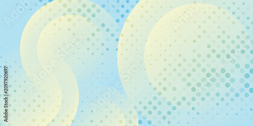 Beautiful Flowing Summer Color Abstract Background. Sky blue and cream gradient mesh background. Refreshing abstraction artwork. Vector Illustration.
