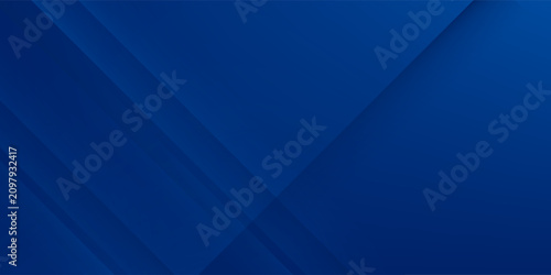Photos Abstract blue background with glowing geometric lines