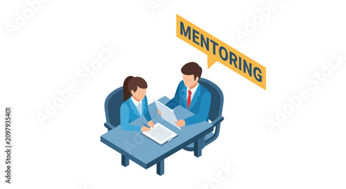 Professional business mentoring and coaching session