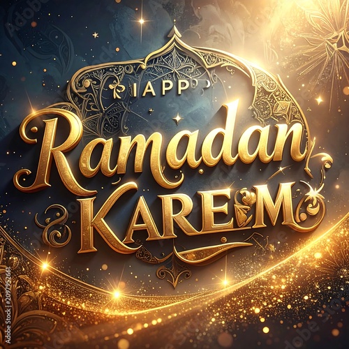 A golden, ornate design with 