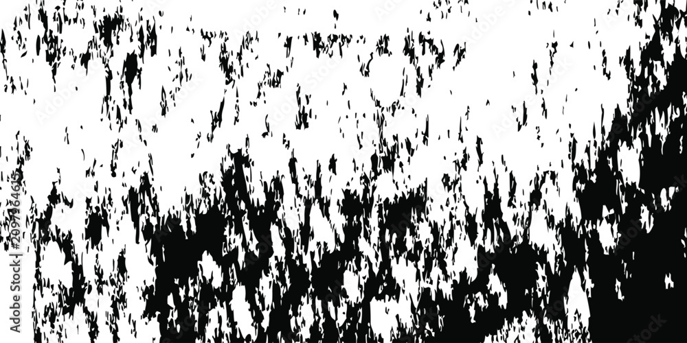 Obraz premium Grunge Distressed Peeling Paint Texture On Wall Abstract Black And White Background For Design