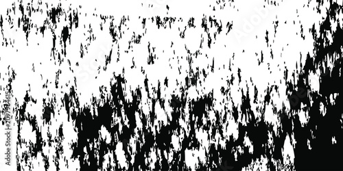 Tableau sur toile Grunge Distressed Peeling Paint Texture On Wall Abstract Black And White Backgro