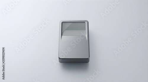 Desktop Biometric Scanner On Desk For Innovative Digital Advertising Theme Idea View Ideaa