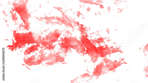 Scattered red watercolor rag roller ink splash texture