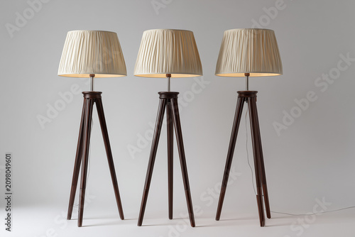 Set of Elegant Standing Lamps