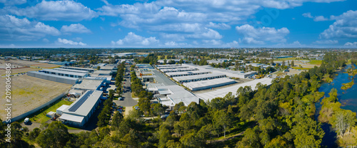 фотографія Aerial panoramic photograph of the Nepean Business Park and a developing manufac
