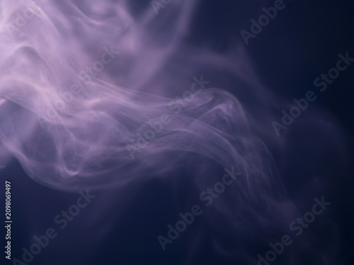 Purple smoke, misty fog, abstract background, dark atmosphere