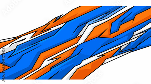 Livery Car Vinyl Wrap Decal Design.