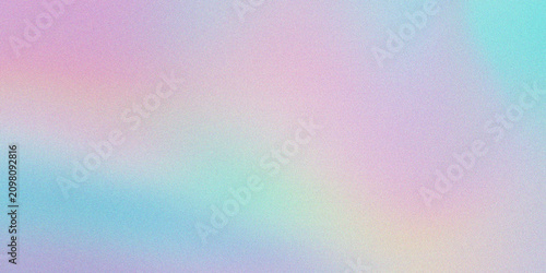 Foto Soft pastel holographic gradient background with smooth dreamlike colors blendin