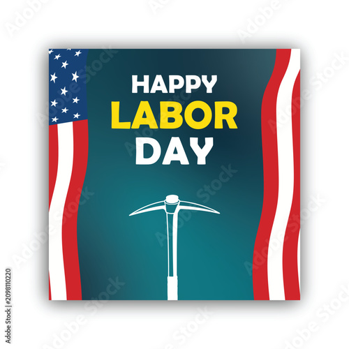 happy USA labor day global labor celebration USA	
