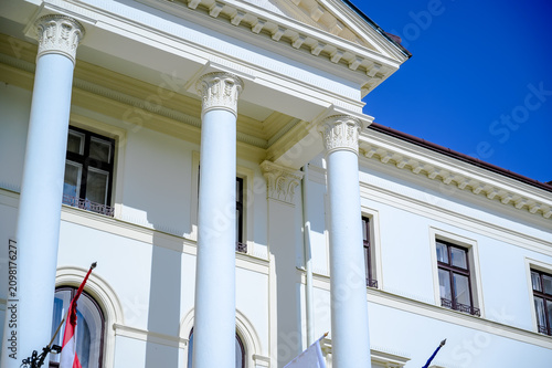 Canvastavla Historic architecture in Sopron