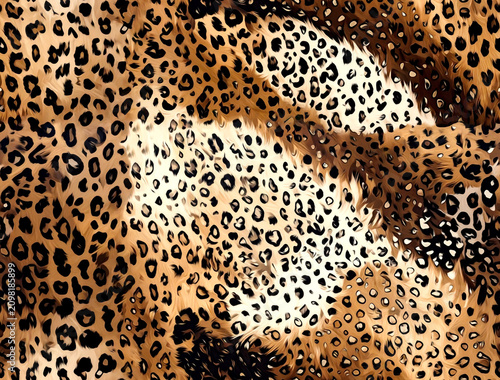 abstract leopard print texture design	