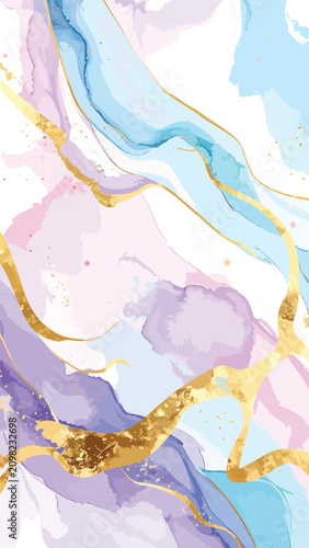 Abstract fluid marble textu...