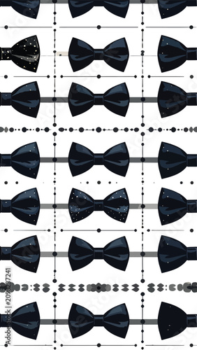 Collection of elegant black...