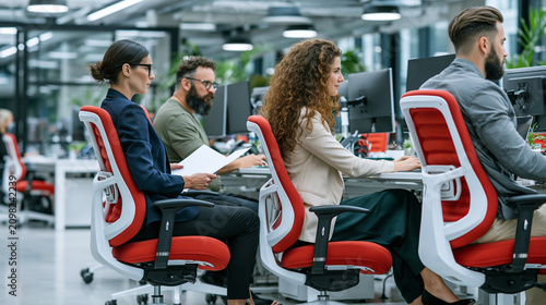 Modern Office Environment: ...
