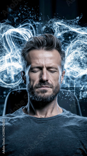 Energetic Meditation: A man...