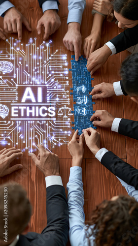 AI Ethics Puzzle: A group o...