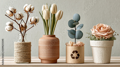Decorative Vases with Natur...