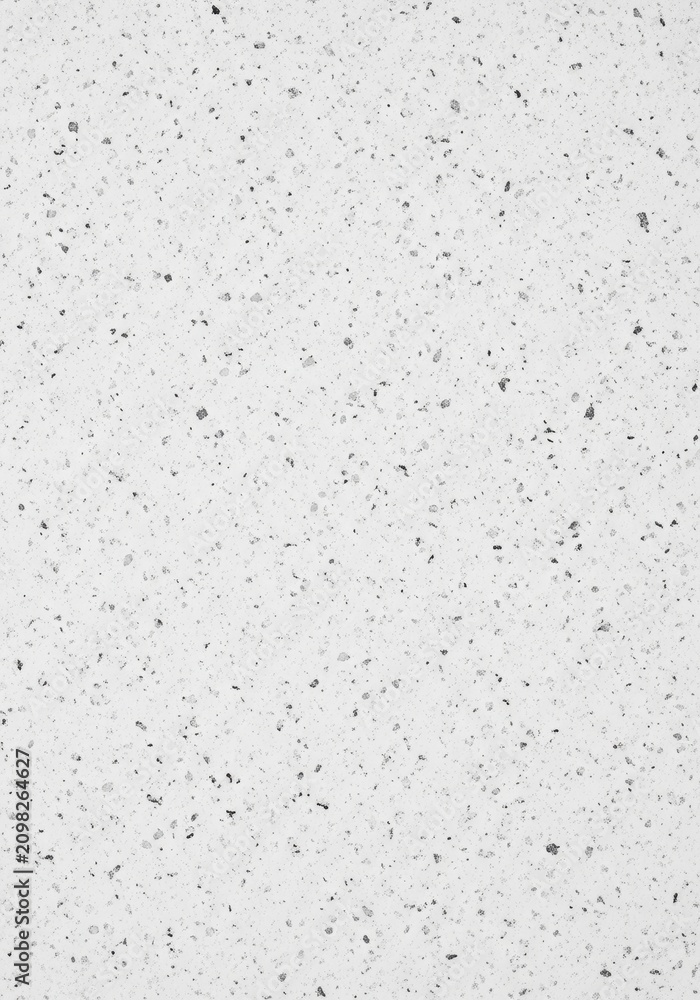 Naklejka premium High Resolution White Speckled Texture Background with Small Dark Particles for Minimalist Design and Commercial Use